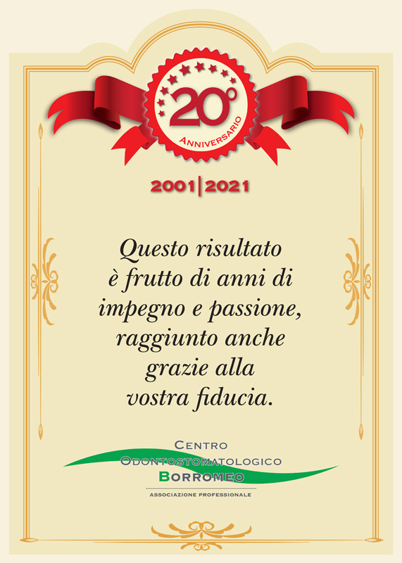 Centro Borromeo compie 20 anni!